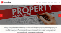 Desktop Screenshot of marvidagroup.com